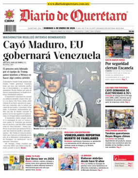 Cover of Diario de Queretaro
