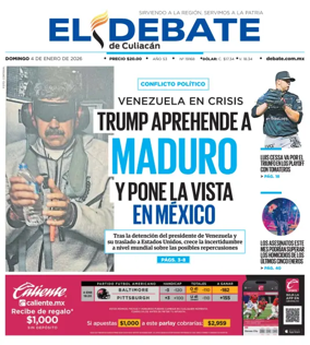 Cover of El Debate de Culiacan