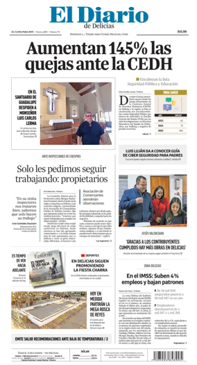 Cover of El Diario de Delicias