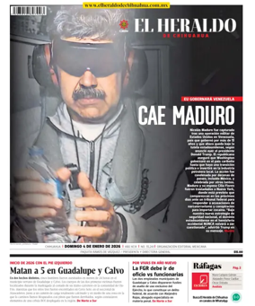 Cover of El Heraldo de Chihuahua
