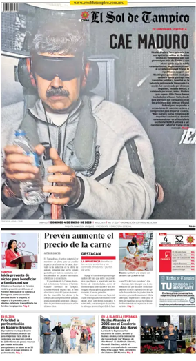 Cover of El Sol de Tampico