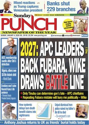 Cover of Sunday Punch