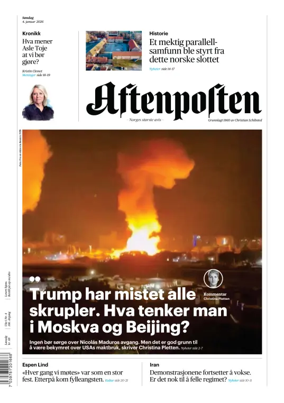 Cover of Aftenposten