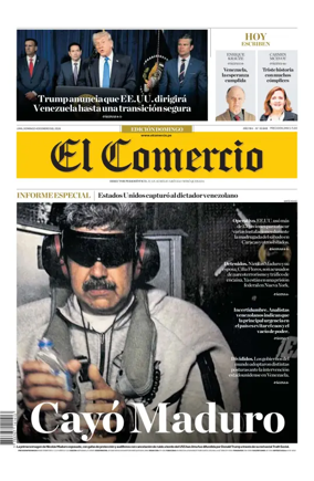Cover of Diario El Comercio