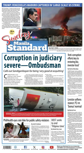 Cover of Manila Standard