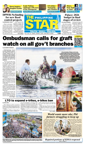 Cover of The Philippine Star