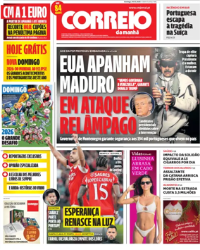 Cover of Correio da Manha Weekend
