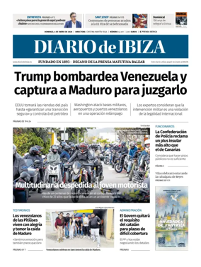 Cover of Diario de Ibiza
