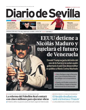 Cover of Diario de Sevilla