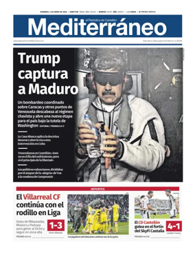 Cover of El Periodico Mediterraneo