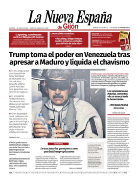 Cover of La Nueva Espana (Gijon)