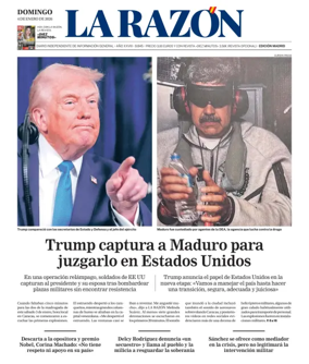 Cover of La Razon (Madrid)