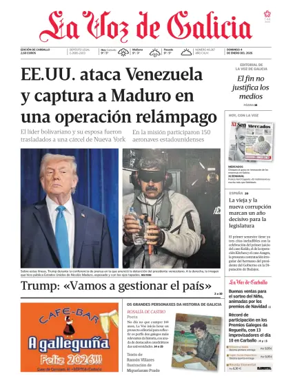 Cover of La Voz de Galicia (Carballo)