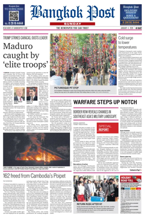 Cover of Bangkok Post