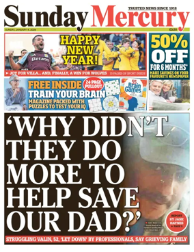 Cover of Sunday Mercury