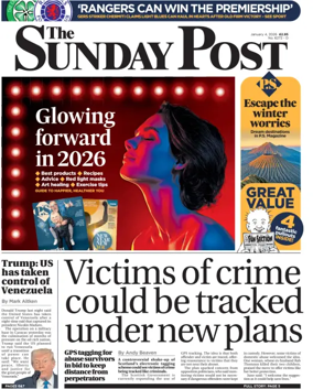 Cover of The Sunday Post (Dundee)