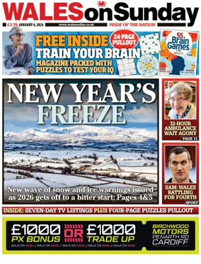 Cover of Wales On Sunday