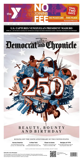 Cover of Democrat and Chronicle