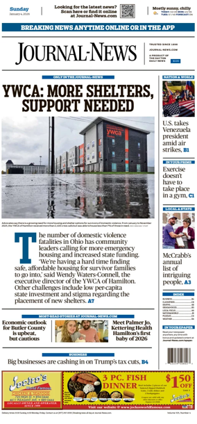 Cover of Hamilton Journal News