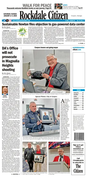 Cover of Rockdale Citiizen