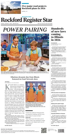 Cover of Rockford Register Star