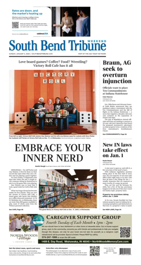 Cover of South Bend Tribune