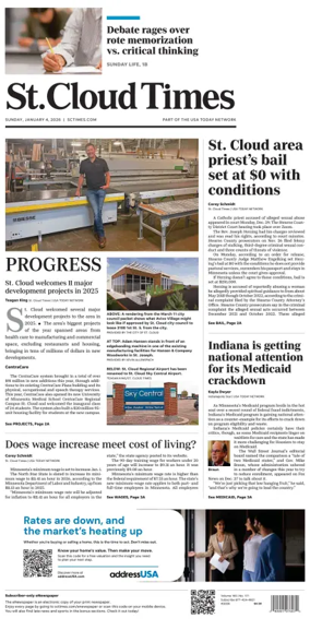 Cover of St. Cloud Times