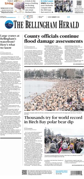 Cover of The Bellingham Herald (Sunday)