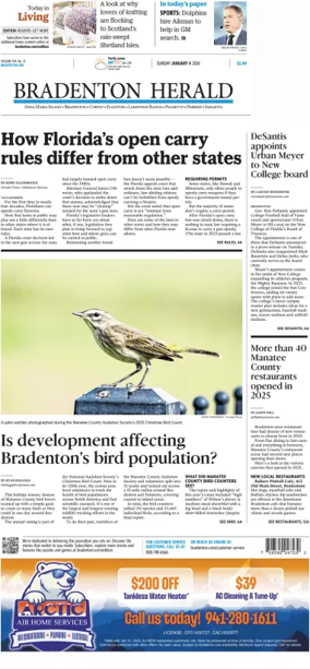Cover of The Bradenton Herald (Sunday)