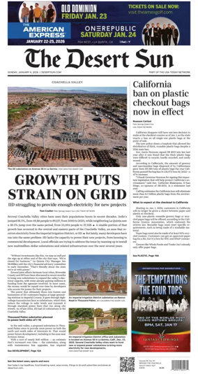 Cover of The Desert Sun