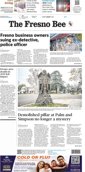 Cover of The Fresno Bee (Sunday)