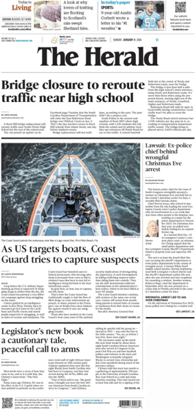 Cover of The Herald (Rock Hill)