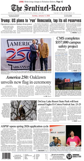 Cover of The Sentinel-Record