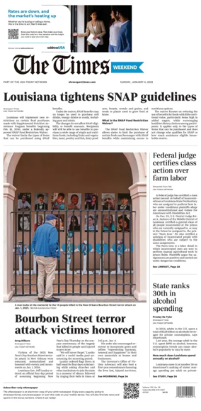 Cover of The Times (Shreveport)