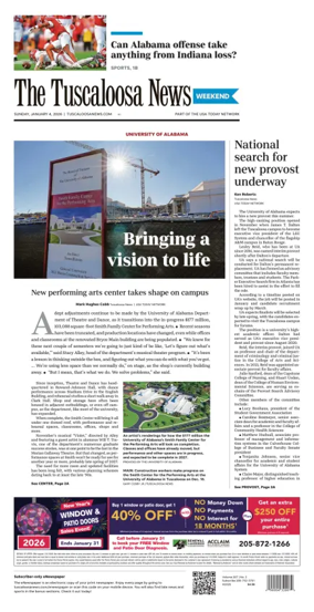 Cover of The Tuscaloosa News