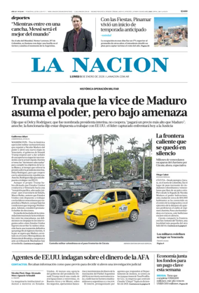 Cover of La Nacion