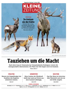 Cover of Kleine Zeitung Kaernten