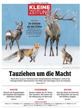 Cover of Kleine Zeitung Steiermark