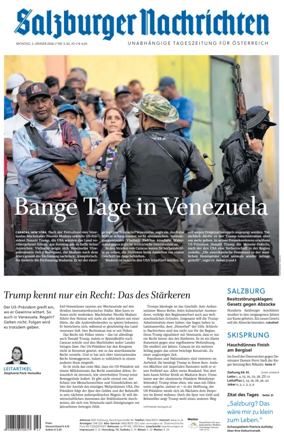 Cover of Salzburger Nachrichten