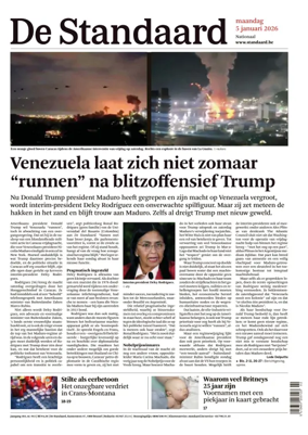 Cover of De Standaard