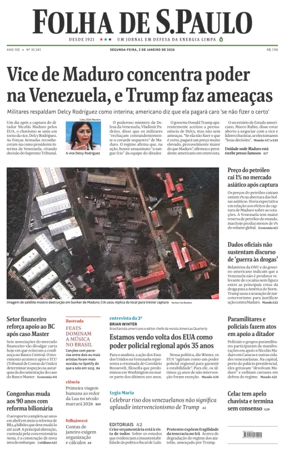 Cover of Folha De S.Paulo