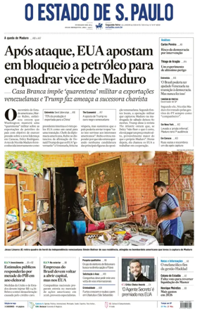 Cover of O Estado de S. Paulo