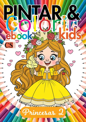 Cover of Pintar e Colorir Kids