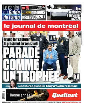 Cover of Le Journal de Montreal