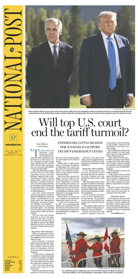 Cover of National Post - (Latest Edition)