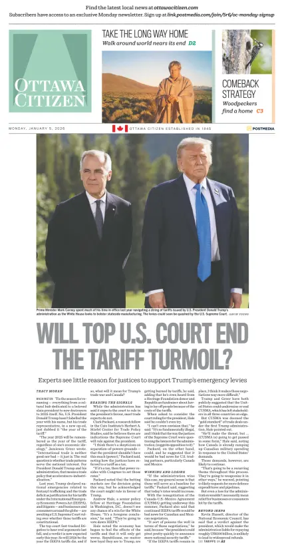 Cover of Ottawa Citizen