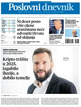 Cover of Poslovni Dnevnik