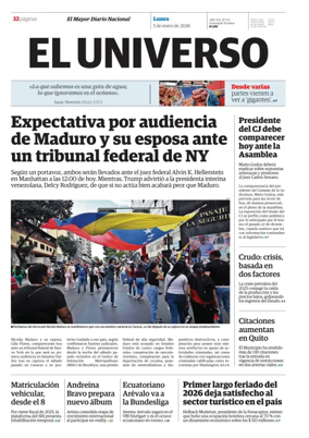 Cover of El Universo