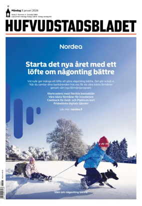 Cover of Hufvudstadsbladet