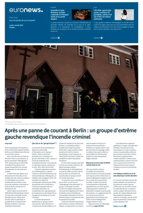 Cover of EuroNews (French Edition)